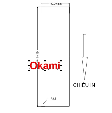 Deceal 100x350mm x 100m
