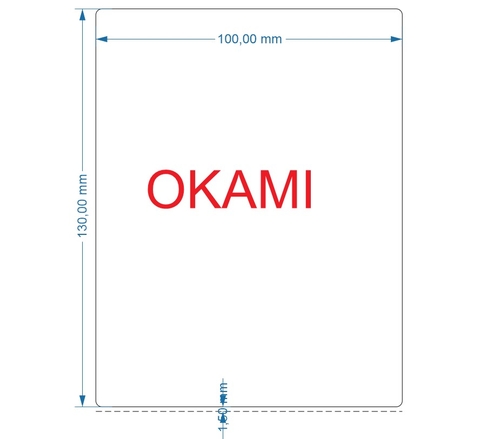 Decal in mã vạch 100x130 cuộn 100m