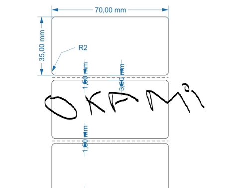 Tem in mã vạch 70x35 150m