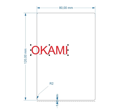 Decal in mã vạch PVC 80x120 x100m