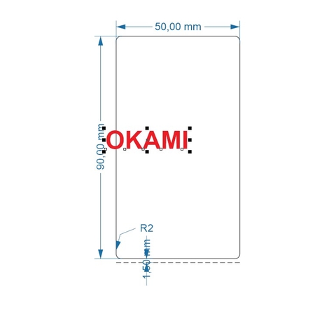 Decal nhiệt 50x90 300 tem 1 cuộn
