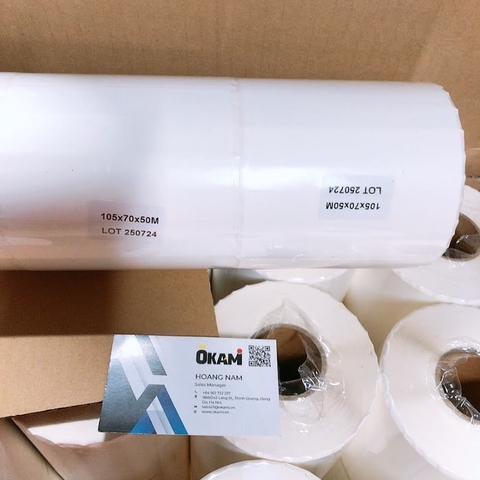 Decal PVC 105x70mm x50m