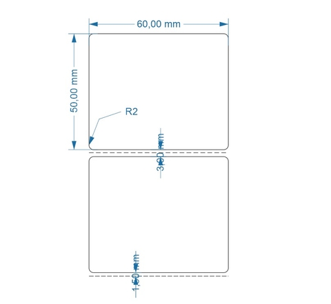 Decal xi bạc 60x50 50m