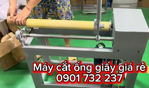 Máy cắt lõi giấy Okami