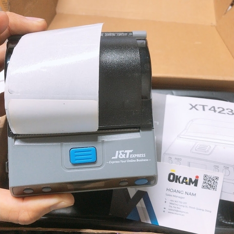 Máy in bill cầm tay JT XT423