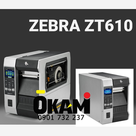 Máy in mã vạch Zebra ZT610 600DPi