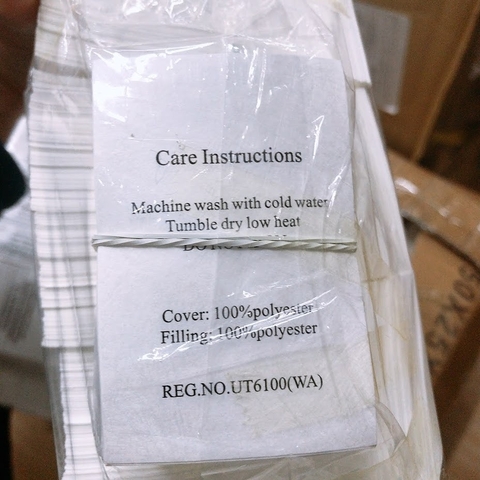 Nhãn tyvek 64mm x 115mm in sẵn