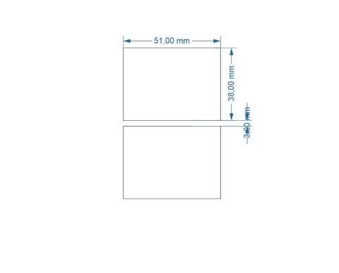 Tem mã vạch 51x38 cuộn 50m