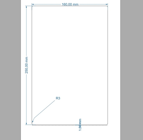 Tem nhãn 160x250 x150m