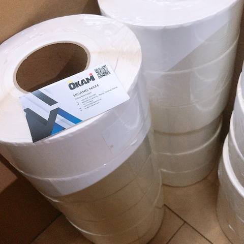 Decal in mã vạch 42x22 50m 2 tem