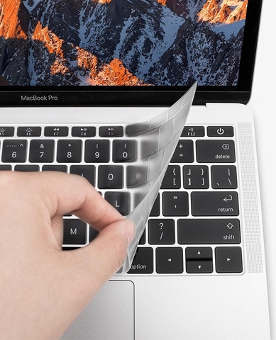 Phủ Phím JCPAL FITSKIN TPU ( Touch Bar) - Macbook Pro 13