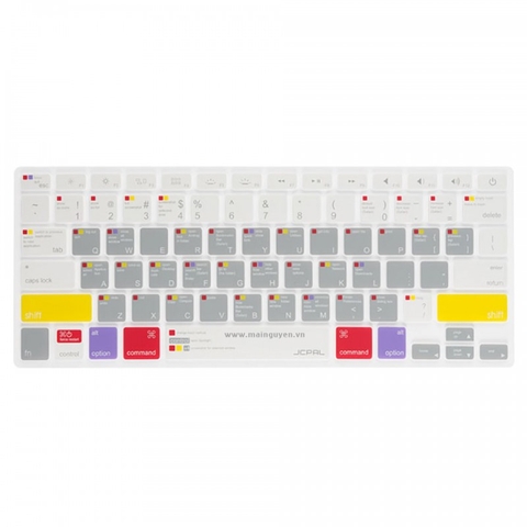 Phủ Phím JCPAL  VERSKIN  LEARN For Macbook  Pro ( Touch Bar) - 13