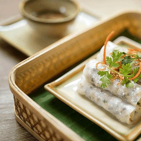 Mực hấp nước dừa