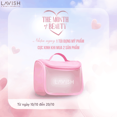TÚI ĐỰNG MỸ PHẨM - LAVISH COSMETIC BAG