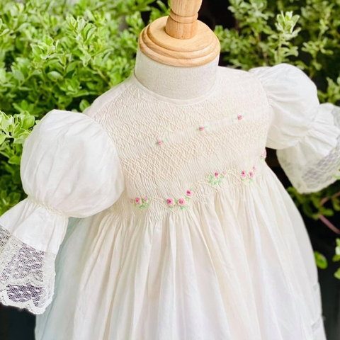 Hand Smocked Heirloom Dress Bunniti BHE2693