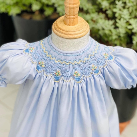 Hand Smocked Heirloom Dress Bunniti BHE2692