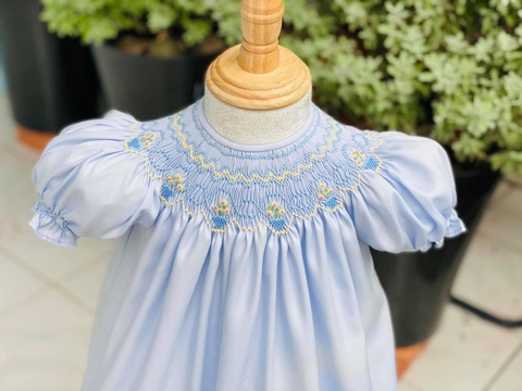 Hand Smocked Heirloom Dress Bunniti BHE2692