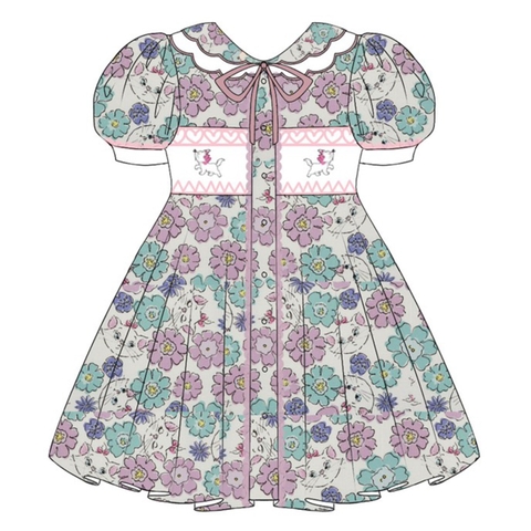 Hand smocked dress design Bunniti BND278