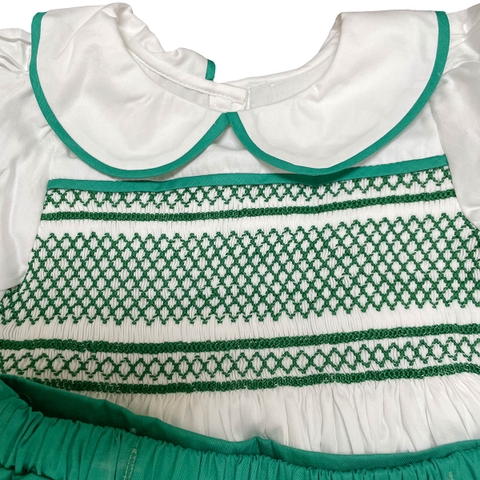 Hand smocked boy short set Bunniti BNS380