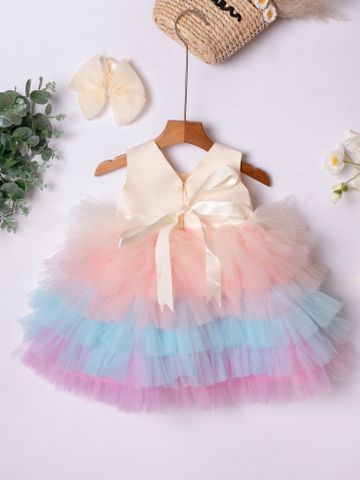 Rainbow Puffy Princess Dress Bunniti CCA288