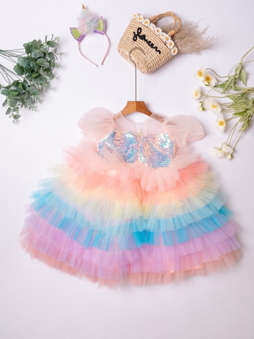 Unicorn Rainbow Princess Dress Bunniti CCE288