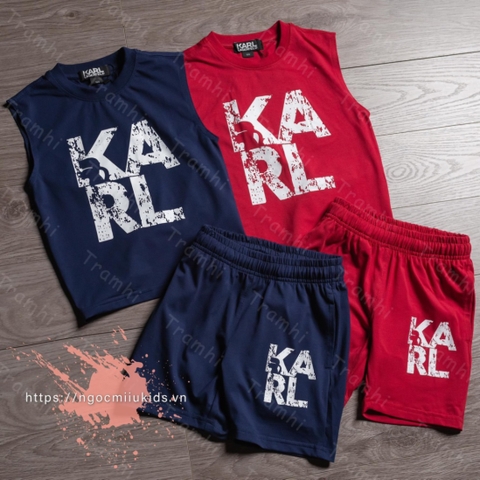XẢ KHO SÉT 2 BỘ ĐÙI XN CHỮ KARL CHO BT