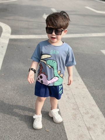 b - BỘ BÉ TRAI ĐÙI KHỦNG LONG GAP XANH