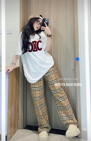 QUẦN SUÔNG KẺ BBR CẠP CHUN