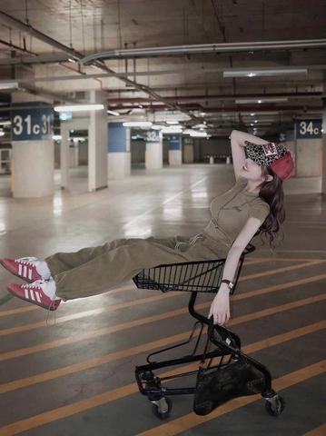 BỘ NÂU TÂY THÊU CHỮ BAD QUẦN BOM