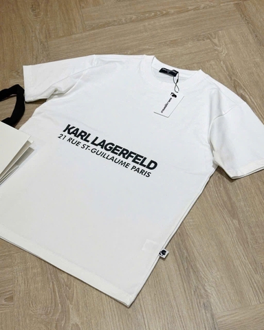 ÁO PULL CỘC KARL LAGERFELD TRẮNG NAM