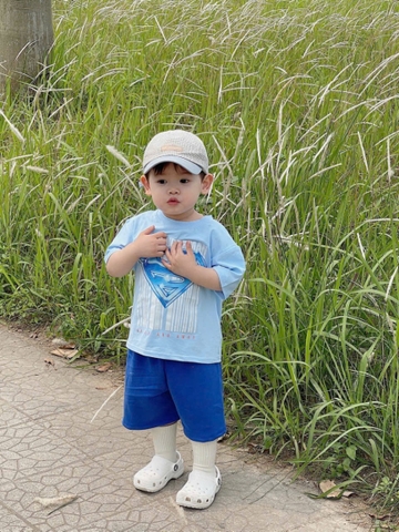 - BỘ ĐÙI BÉ TRAI XANH DƯƠNG SUPERMAN