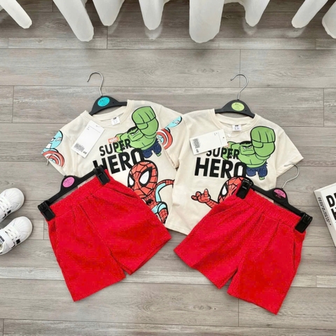 XẢ KHO BỘ SIÊU NHÂN HERO BE QUẦN ĐÒ