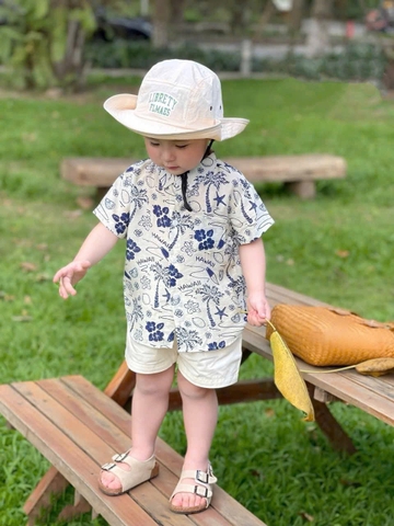 BỘ ĐŨI HOA LÁ TONE TRẮNG