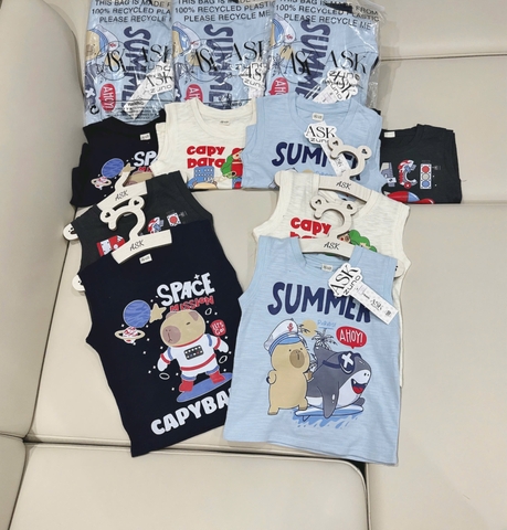 SET 4 ÁO BA LỖ XƯỚC CABYBARA