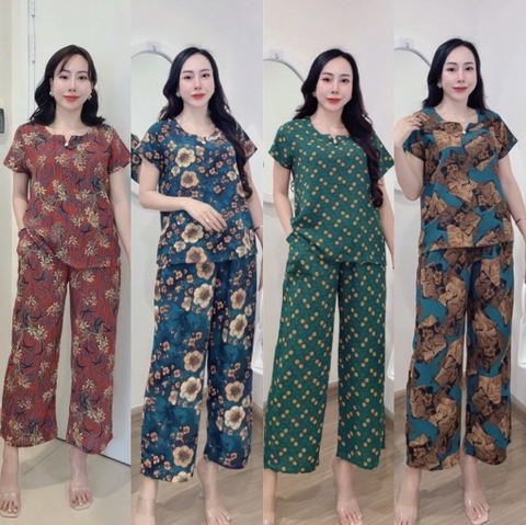 BỘ LANH DÀI CÚC NGỌC QUẦN SUÔNG 4 MÀU