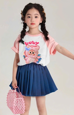 XA KHO SET BB3 TRẮNG PHỐI HỒNG MIX CV THAN LY