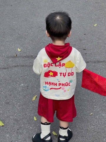 BỘ ĐÙI CỘC BE QUẦN ĐỎ ĐỘC LẬP TỰ DO