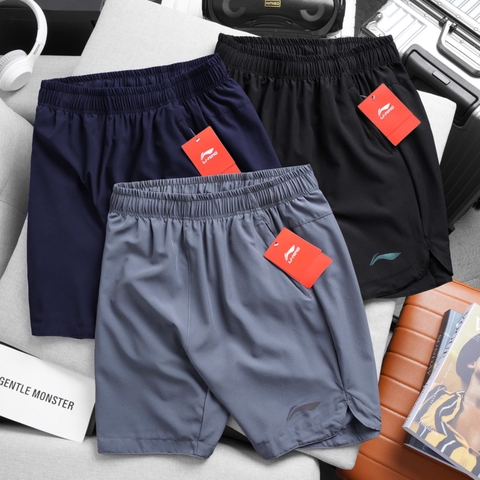 SET 3 QUẦN ĐÙI GIÓ LINIG NAM ĐEN THAN GHI