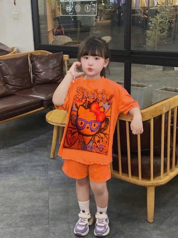 - BỘ ĐÙI BÉ GÁI SIZE ĐẠI MÈO ĐEO KÍNH SKETCHY