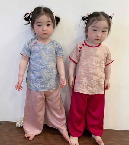 - SET BÉ GÁI LỤA LÀNG QUÊ CỔ VIỀN