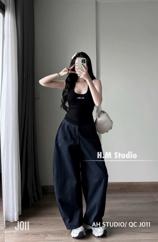 QUẦN BAGGY KAKI DÁNG BOM 2 MÀU