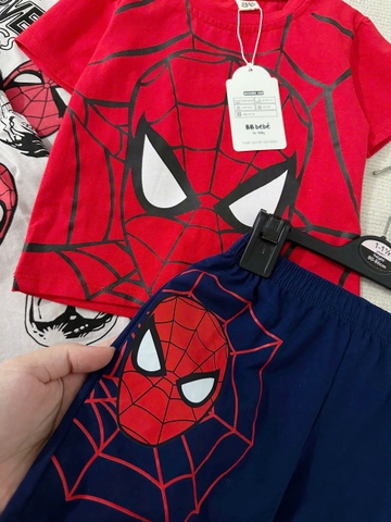 - SET 2 BỘ ĐÙI BÉ TRAI NHỆN COMICS ĐỎ GHI