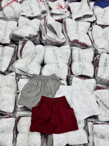 SET 3 QUẦN BÉ TRAI GIÓ TÚI HỘP ĐỎ GHI TRẮNG