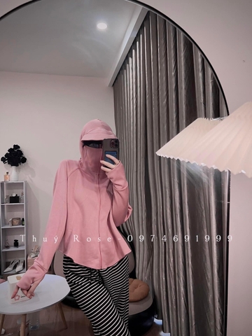 - ÁO NẮNG UMI COTTON MŨ LIỀN