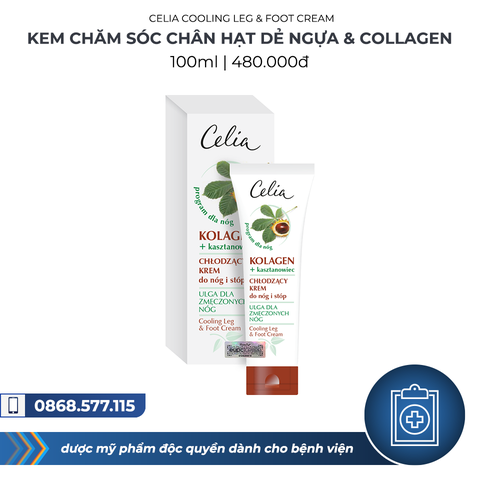 KEM CHĂM SÓC CHÂN HẠT DẺ NGỰA & COLLAGEN