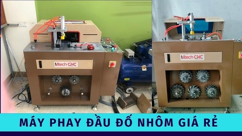 Máy phay đầu đố nhôm nhập khẩu giá rẻ