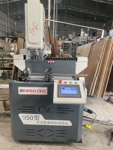 Máy khoét khóa nhôm cnc đa hệ