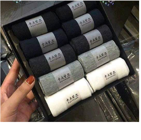 Sét Combo 10 đôi Tất nam cổ vừa chống thối chân
