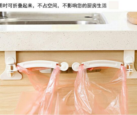 Móc treo túi nilong đựng rác gấp gọn tiện dụng hàng Nhật