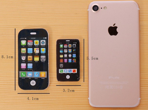 Cục gôm tẩy bút chì hình điện thoại Iphone sành điệu, độc đáo loại lớn